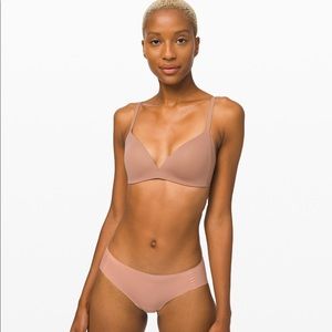 NWT Lululemon Take Shape Bra in Dusty Bronze 34B